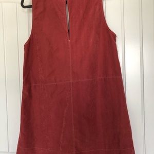 Altard State Suede A-Line dress